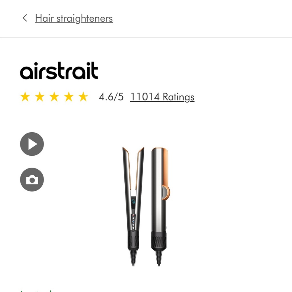 Airstrait Hair Straightener